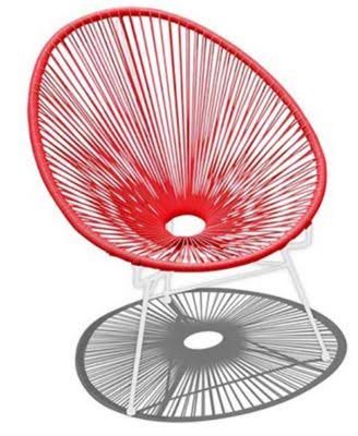 White Lightning Outdoor Lounge Chair X374006