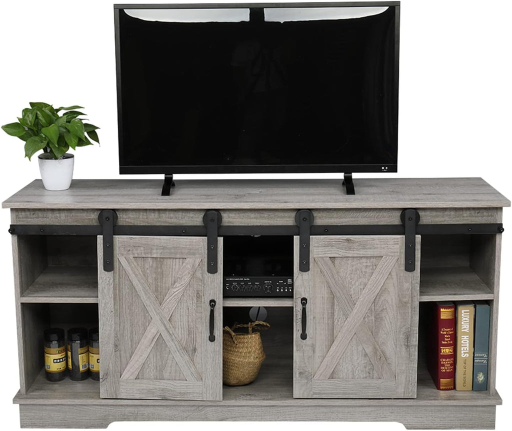 Sliding Barn Door Cabinet TV Stand S1803