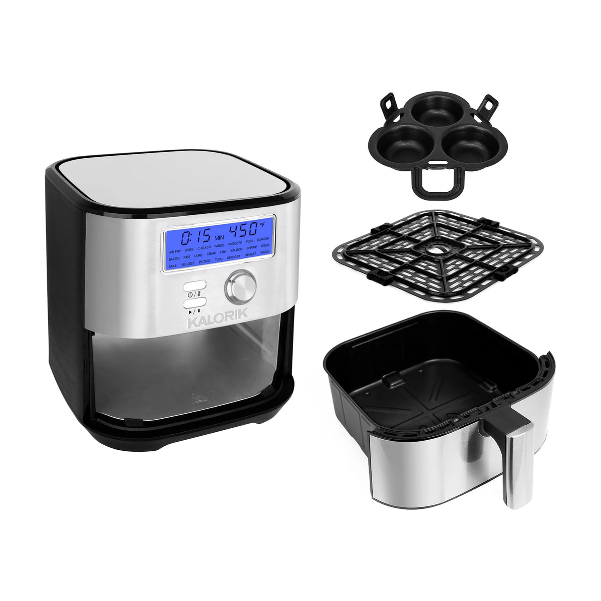 6 Quart Digital Air Fryer 22 Presets A5414