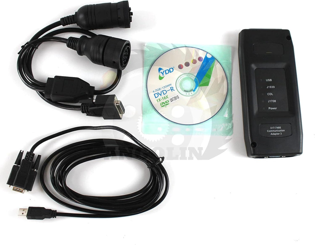 Communication Diagnostic Adapter Diagnostic Tool 2019A Version for Heavy Equipment Q664