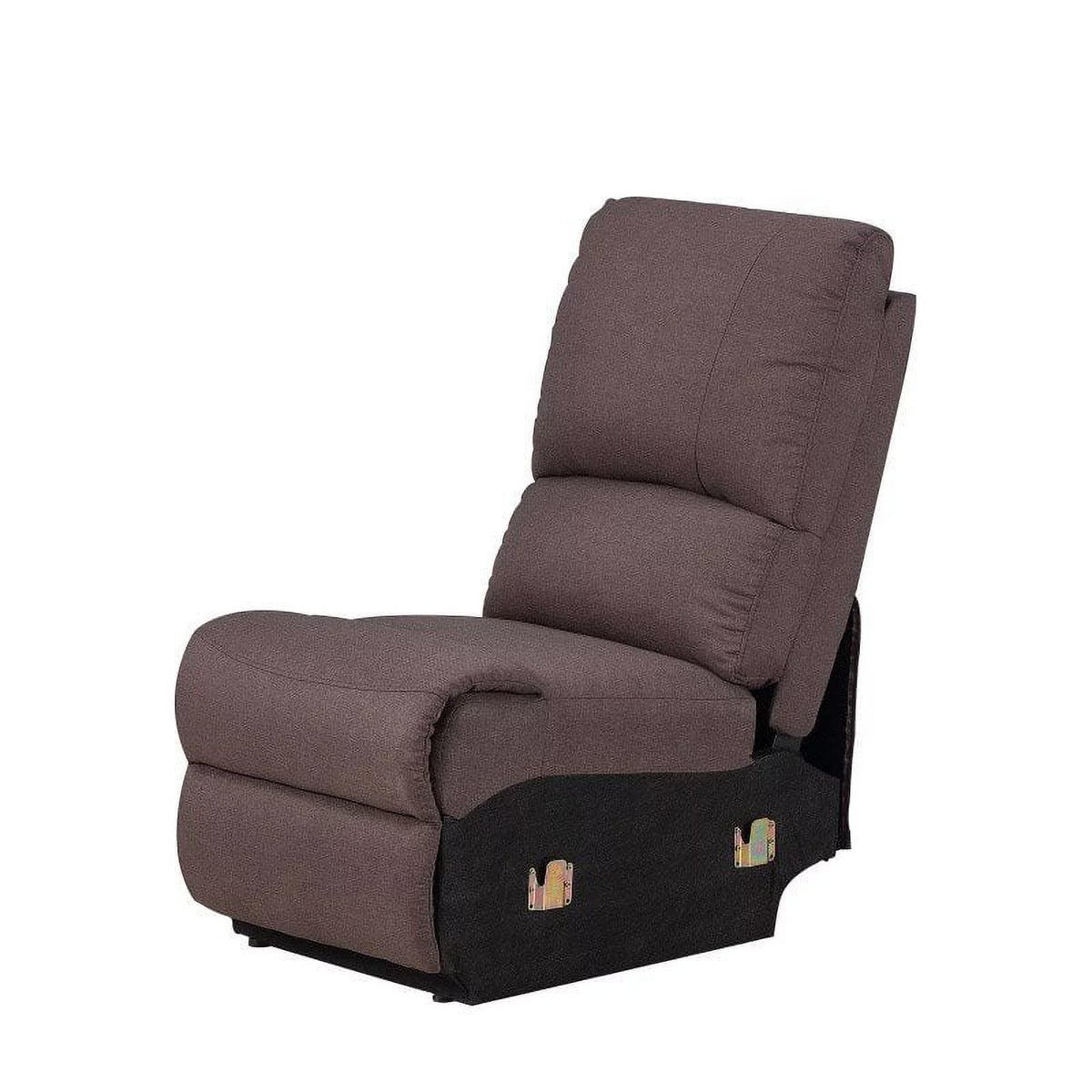 Brown Fabric Power Reclining Sectional X193167