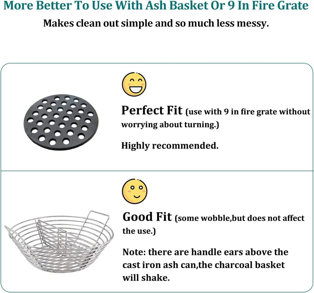 Cast Iron Ash Can with Handle H26002