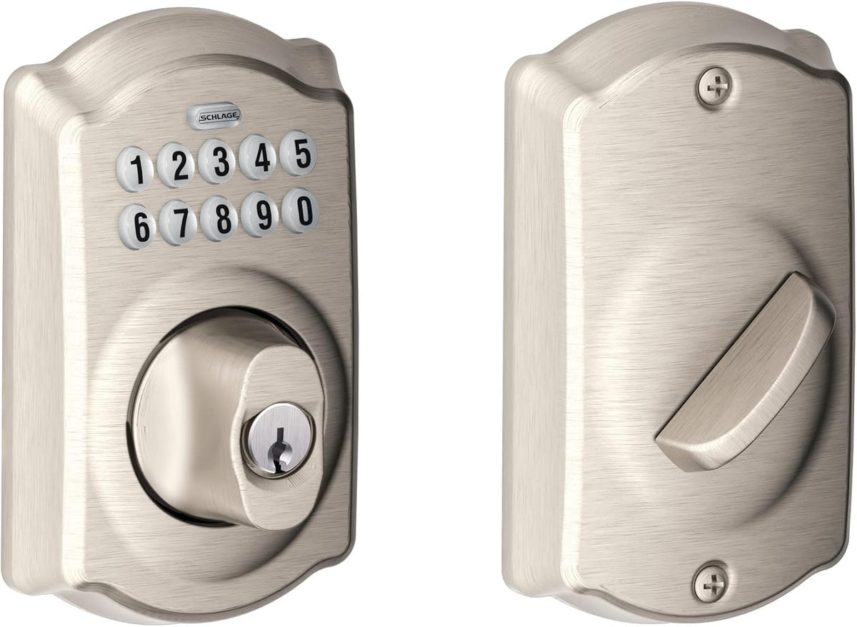 Keypad Deadbolt Electronic Keyless Entry Lock U36420