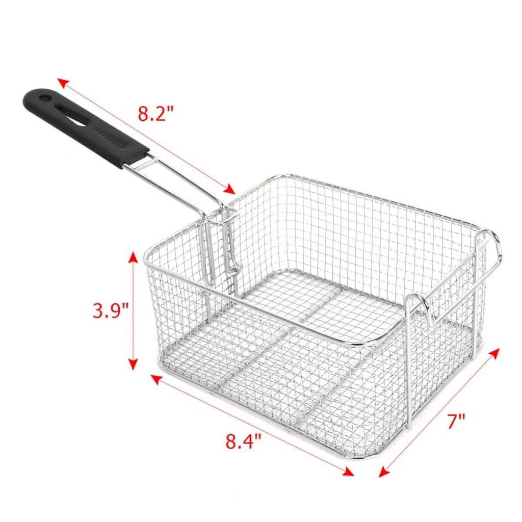 12L Stainless Steel Electric Double Tank Deep Fryer With Basket O977088