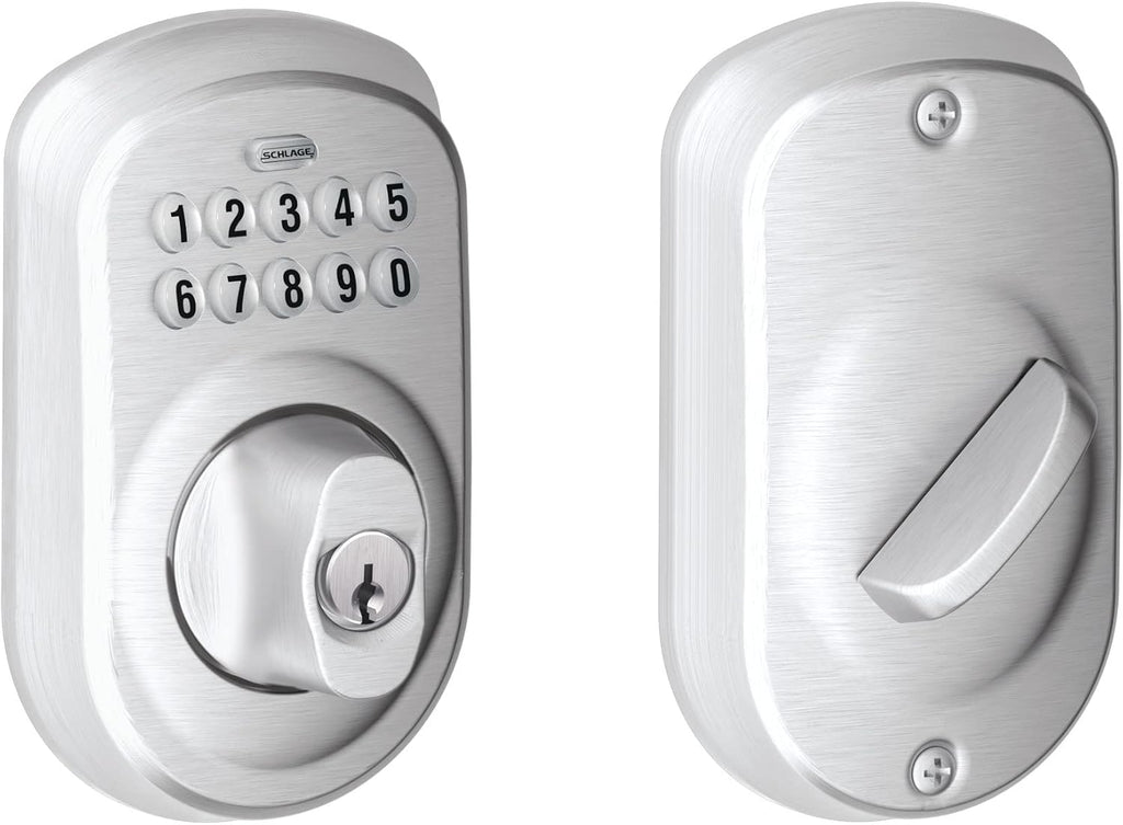 Keypad Deadbolt Electronic Keyless Entry Lock U36420