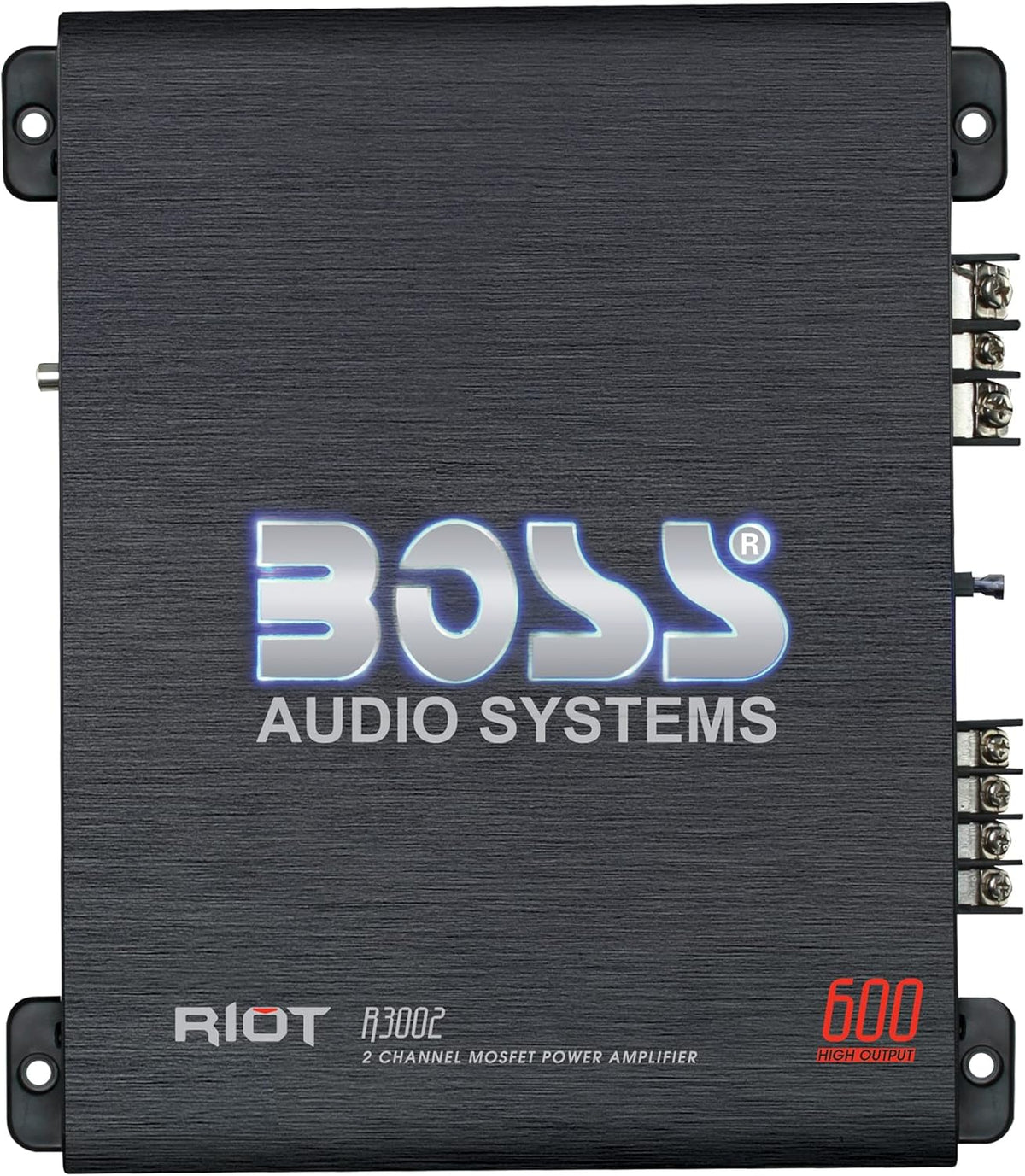 600 High Output 2 Channel Car Audio Amplifier L63919