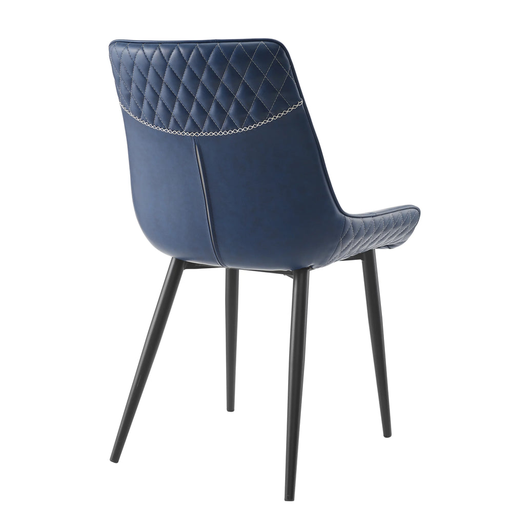 Blue Dining Chairs, Set of 2 O3543