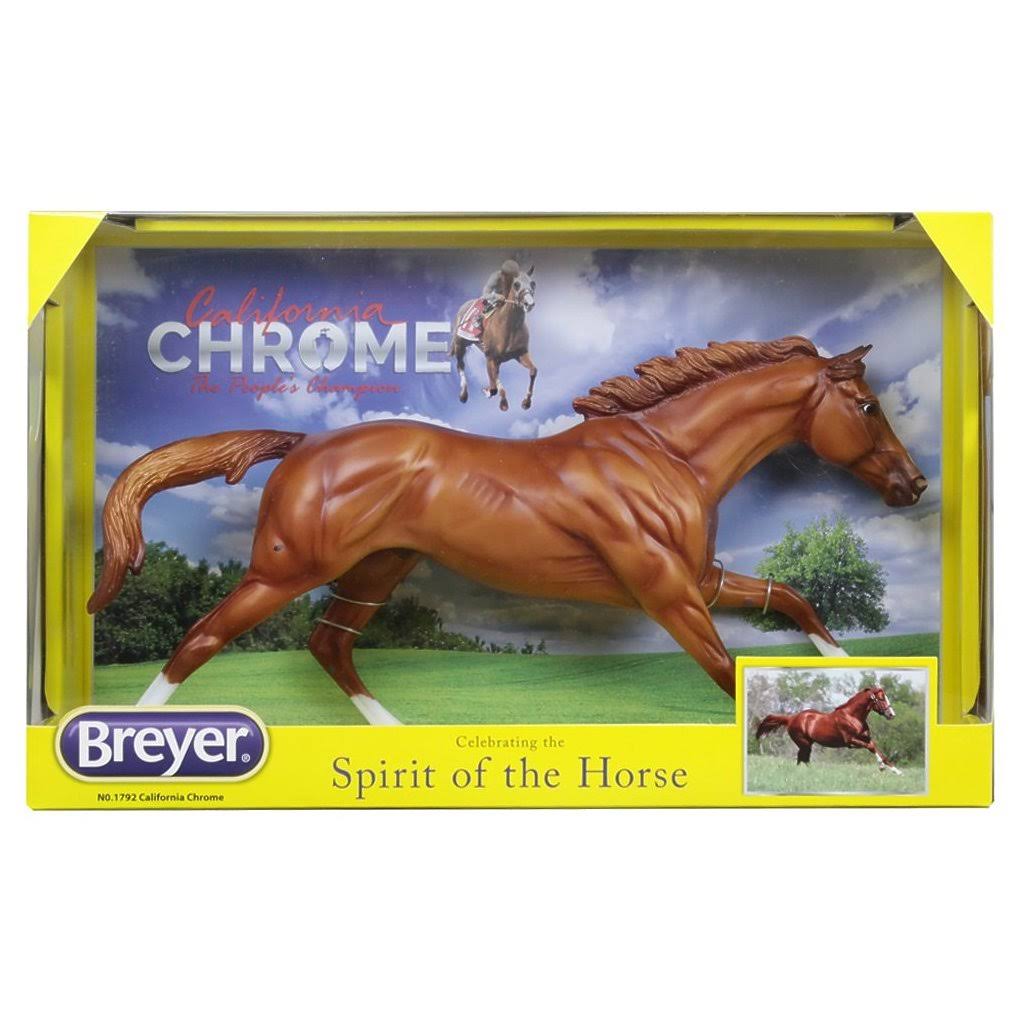 Traditional California Chrome Horse Toy Model Z664919