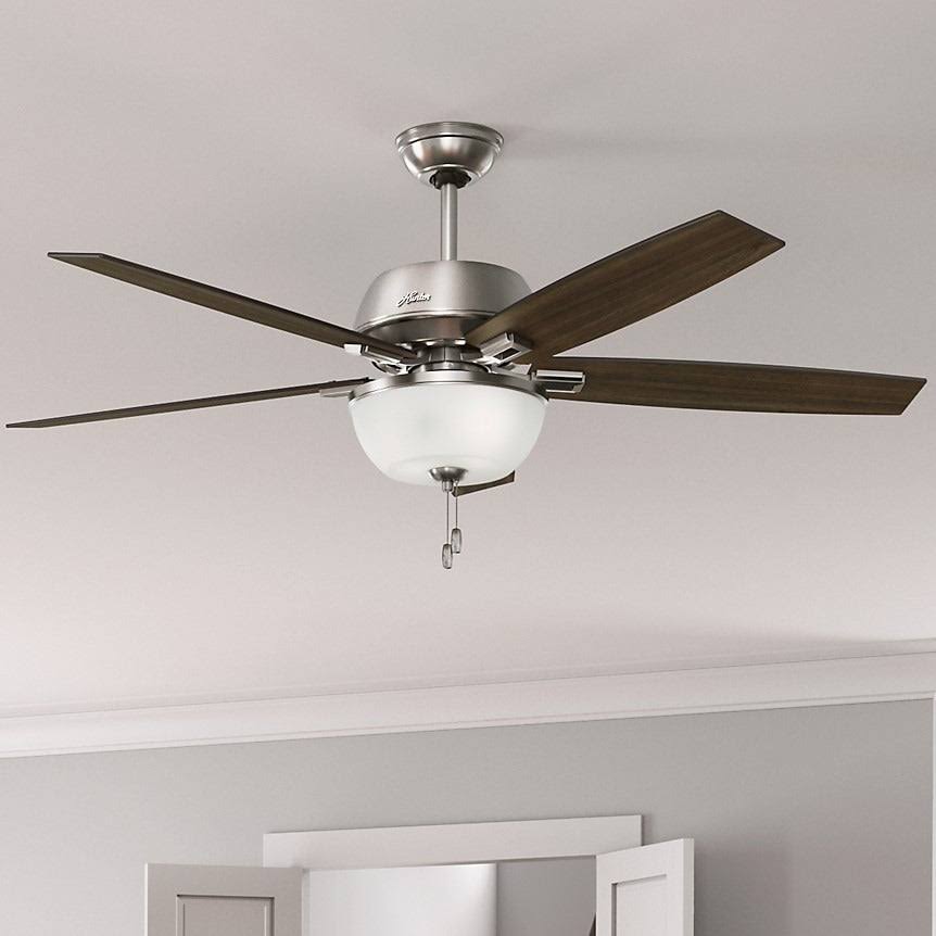 Brushed Nickel Ceiling Fan P748009