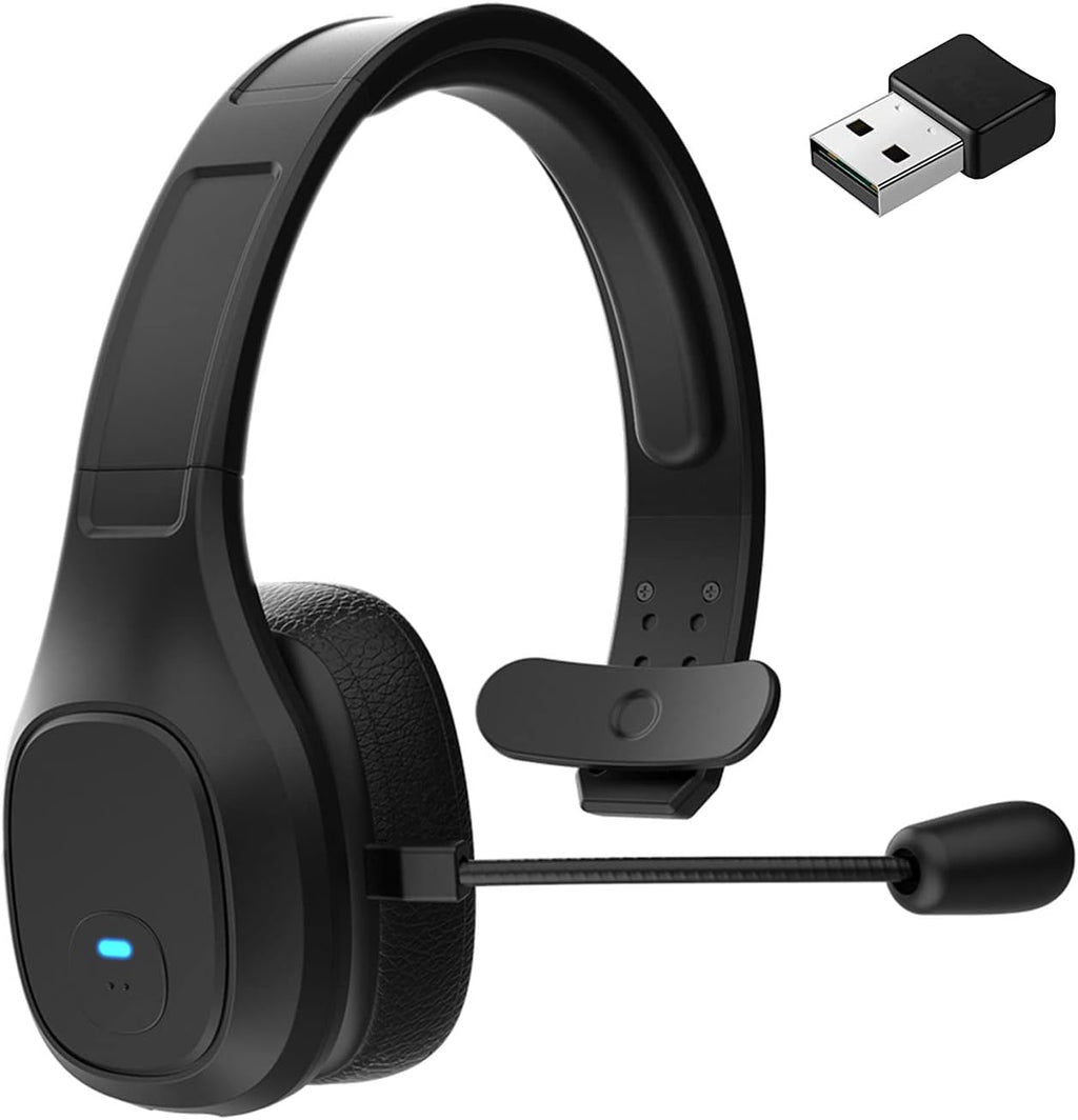 Wireless Bluetooth Headset with Noise Canceling Microphone, Pack of 2 C2614