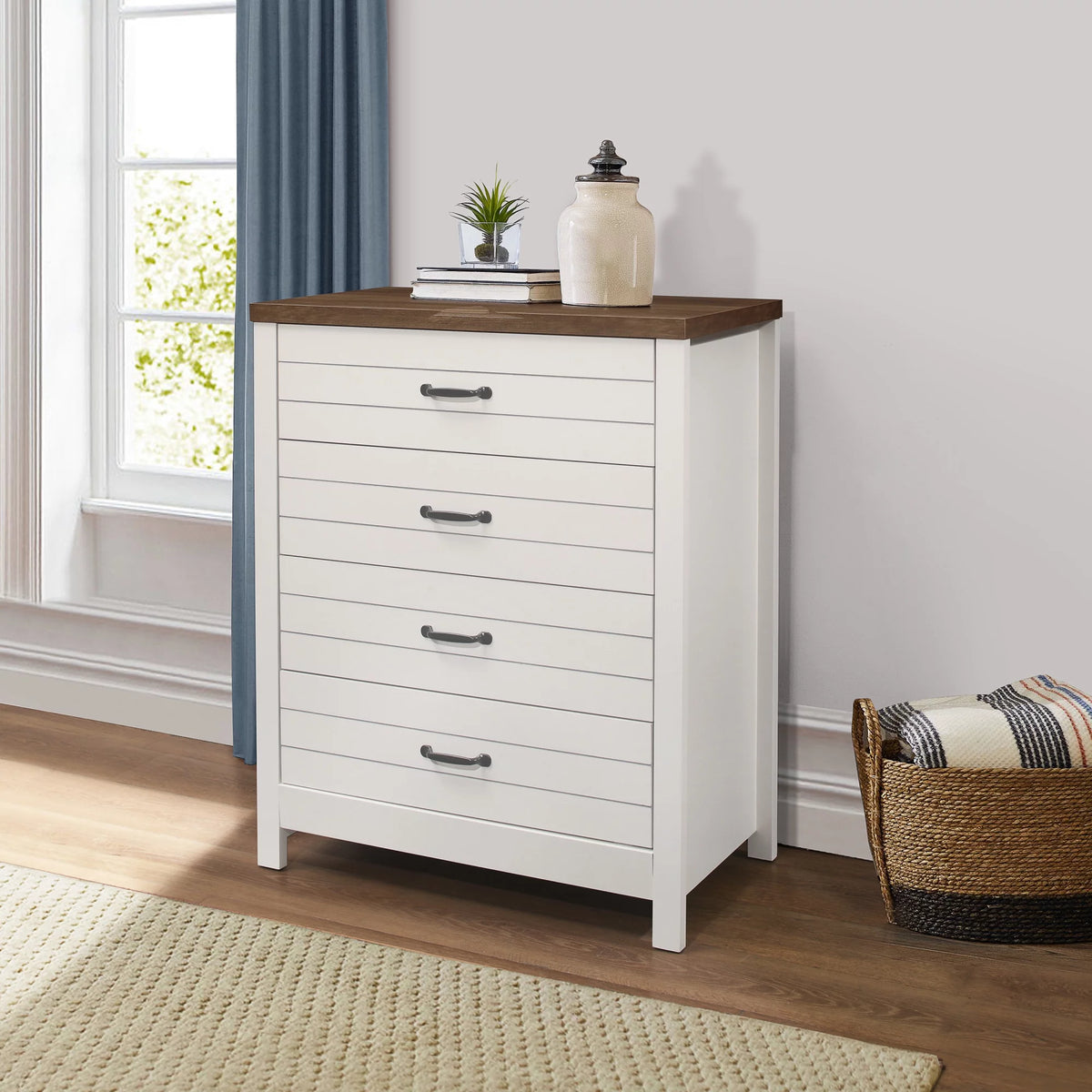 Espresso 4-Drawer Dresser A90529