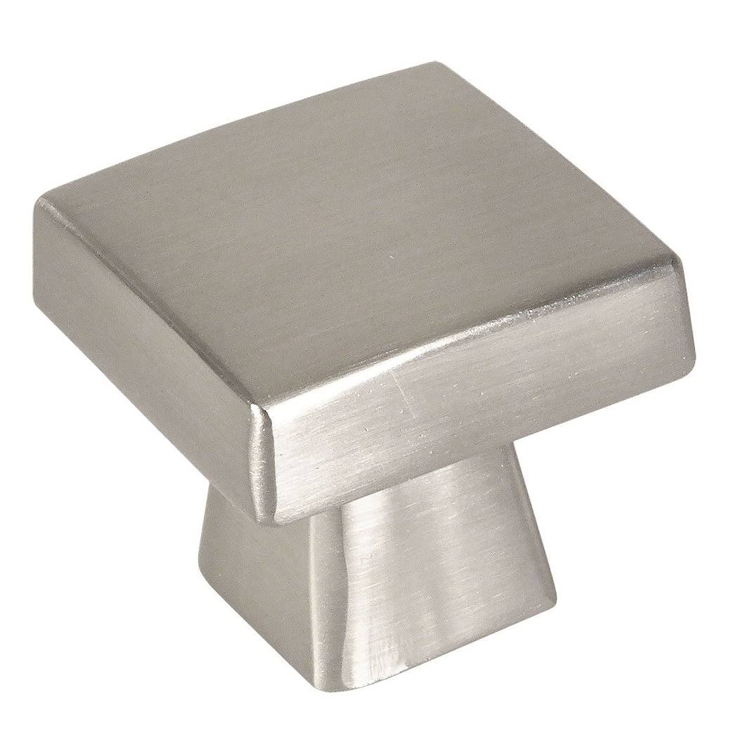 Satin Nickel Square Cabinet Knob - 25 Pack X634
