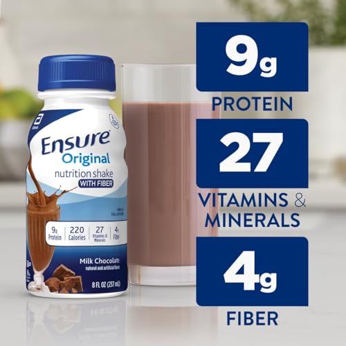 Vanilla Nutrition Shake with Fiber, 8 fl oz 24 Pack E9096