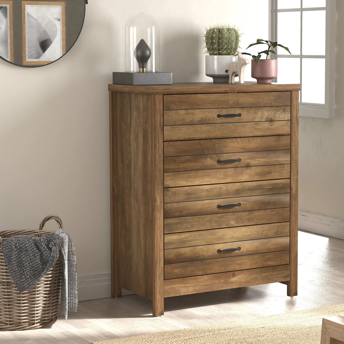 Espresso 4-Drawer Dresser A90529