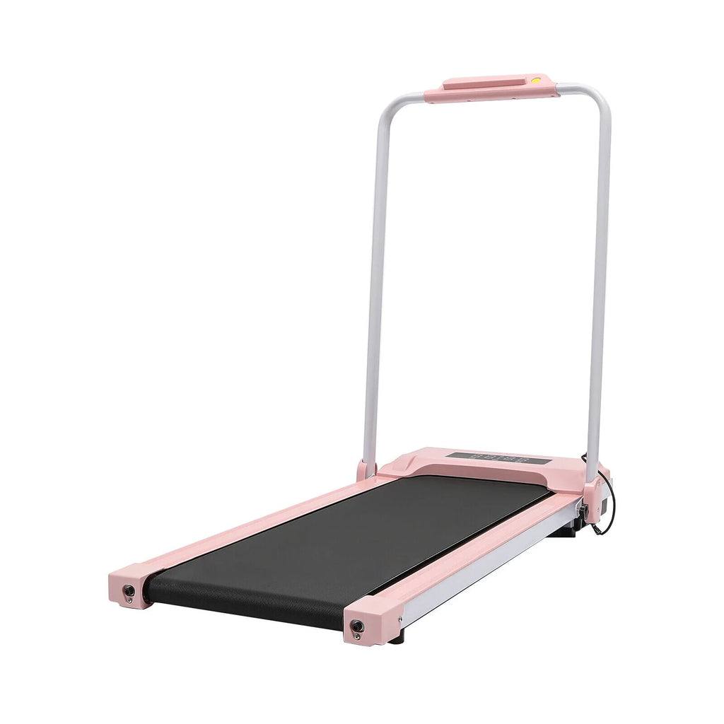 2 In 1 Electric Treadmill Walking Pad with Remote Black F26698