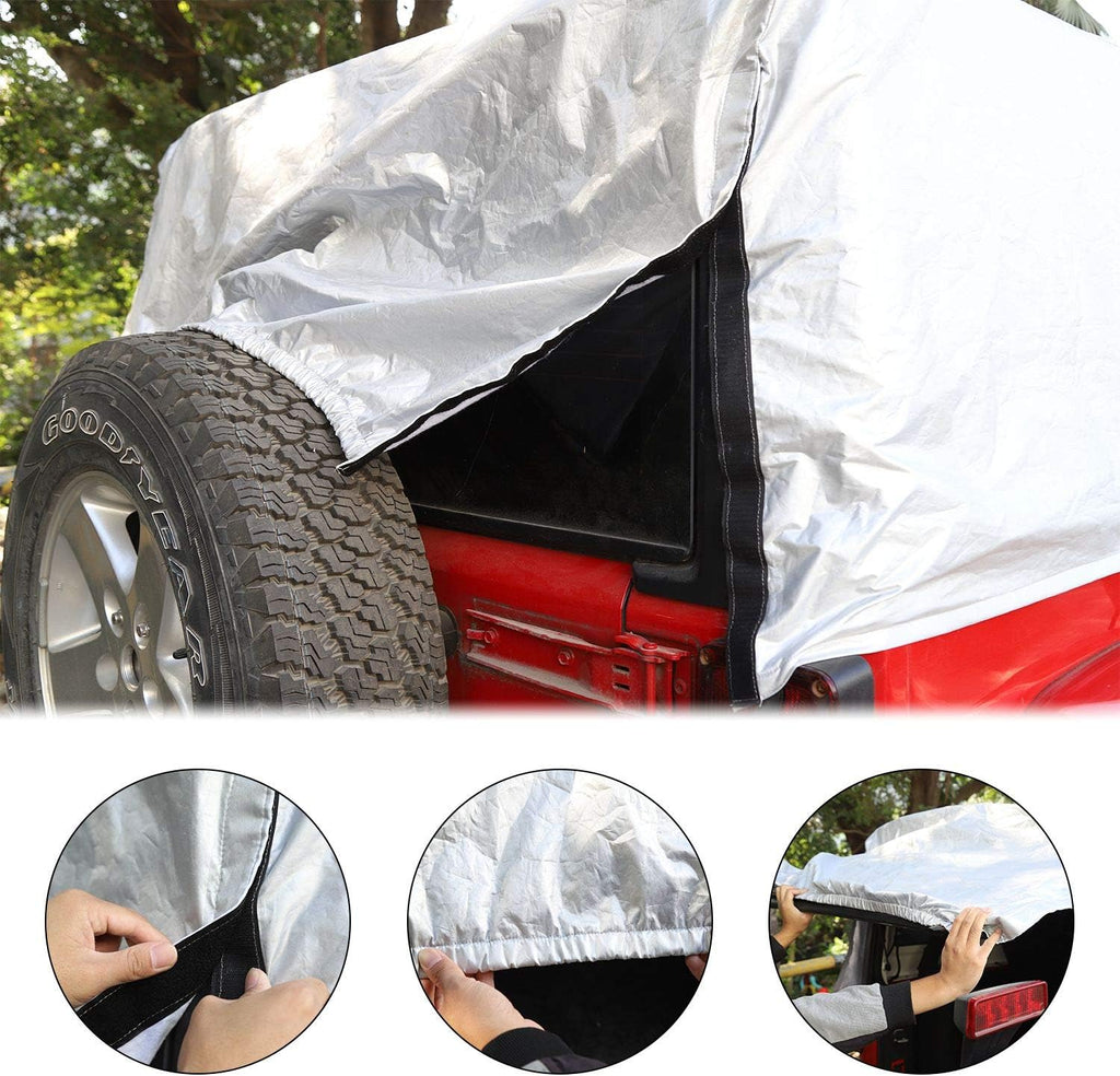 Car Cover Weatherproof Pack of 2 J556