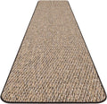 Black Skid-Resistant Carpet Runner V190