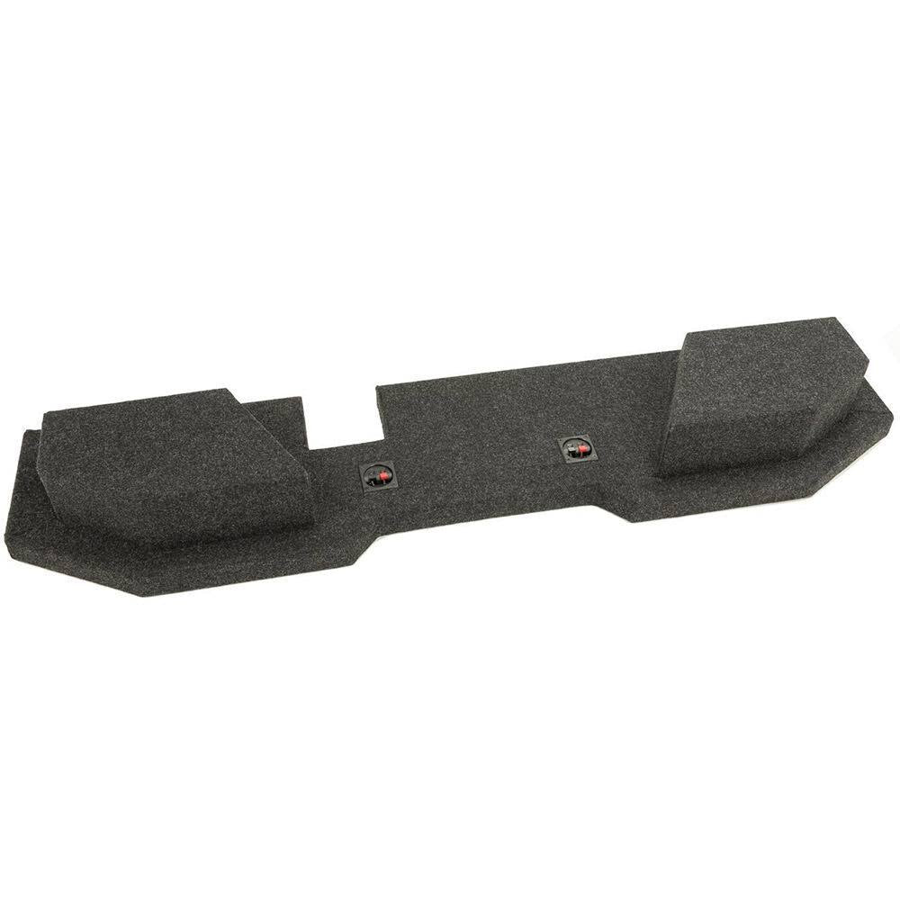 Dual Upfire Enclosure for Dodge Ram Quad Cab 2002 u0026 Up (12 inch) E353