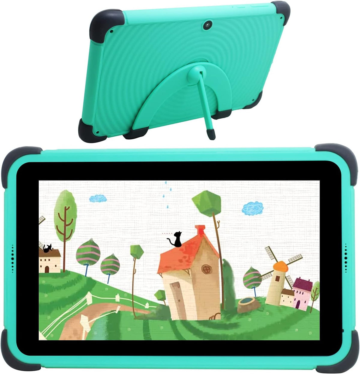 Kids Tablet 7 Inch WiFi Android 11.0 IPS HD Screen 2GB RAM 32GB ROM Blue I874
