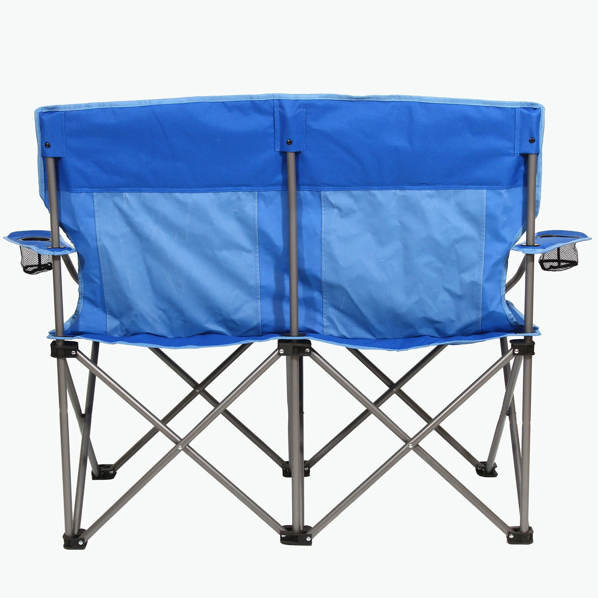 Blue Double Folding Lawn Chair A126