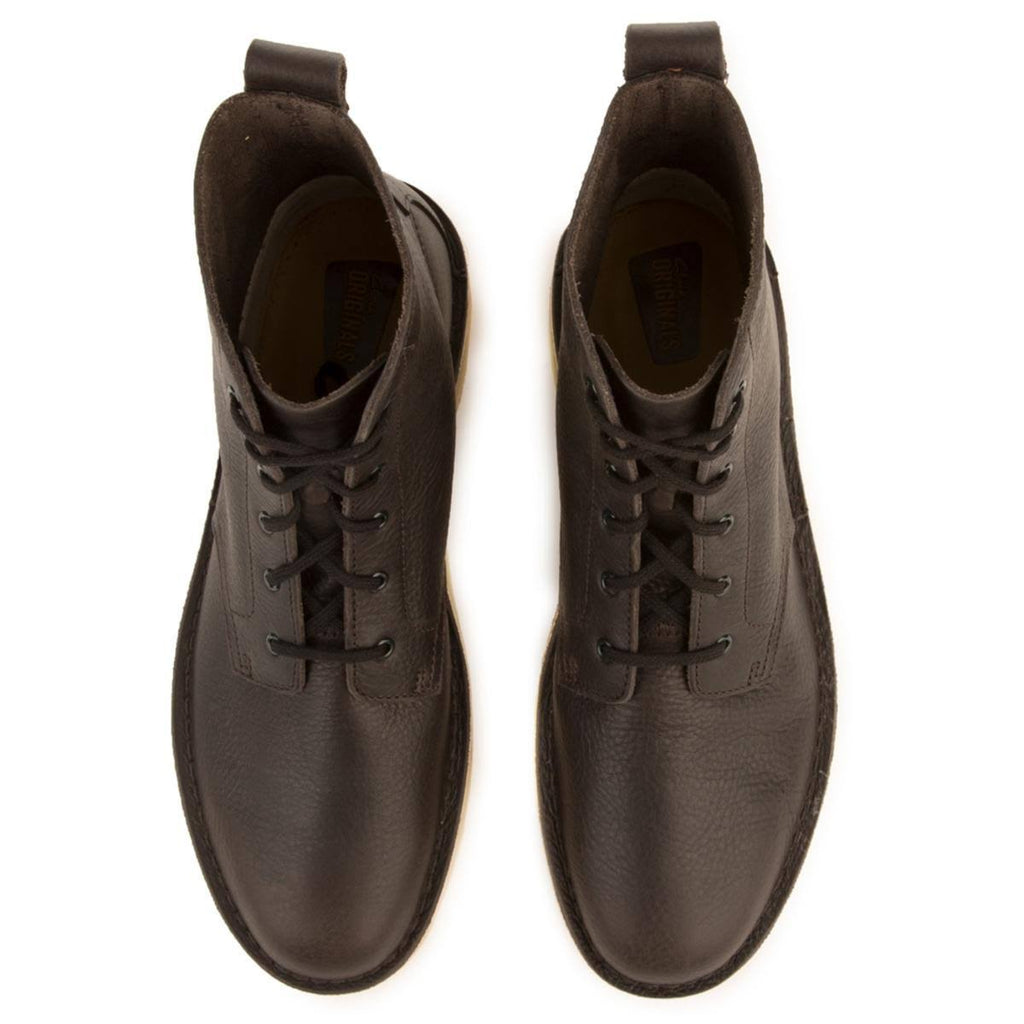 Charcoal Leather Desert Boots Q4739