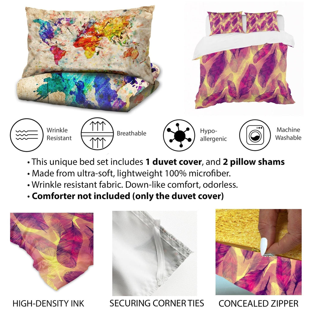 Twin Geometric Bedding Set with 1 Sham L36208