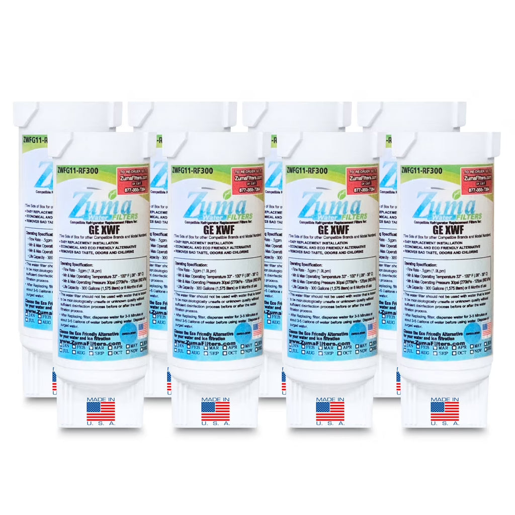 Water and Ice Filter, 8 Pack X105