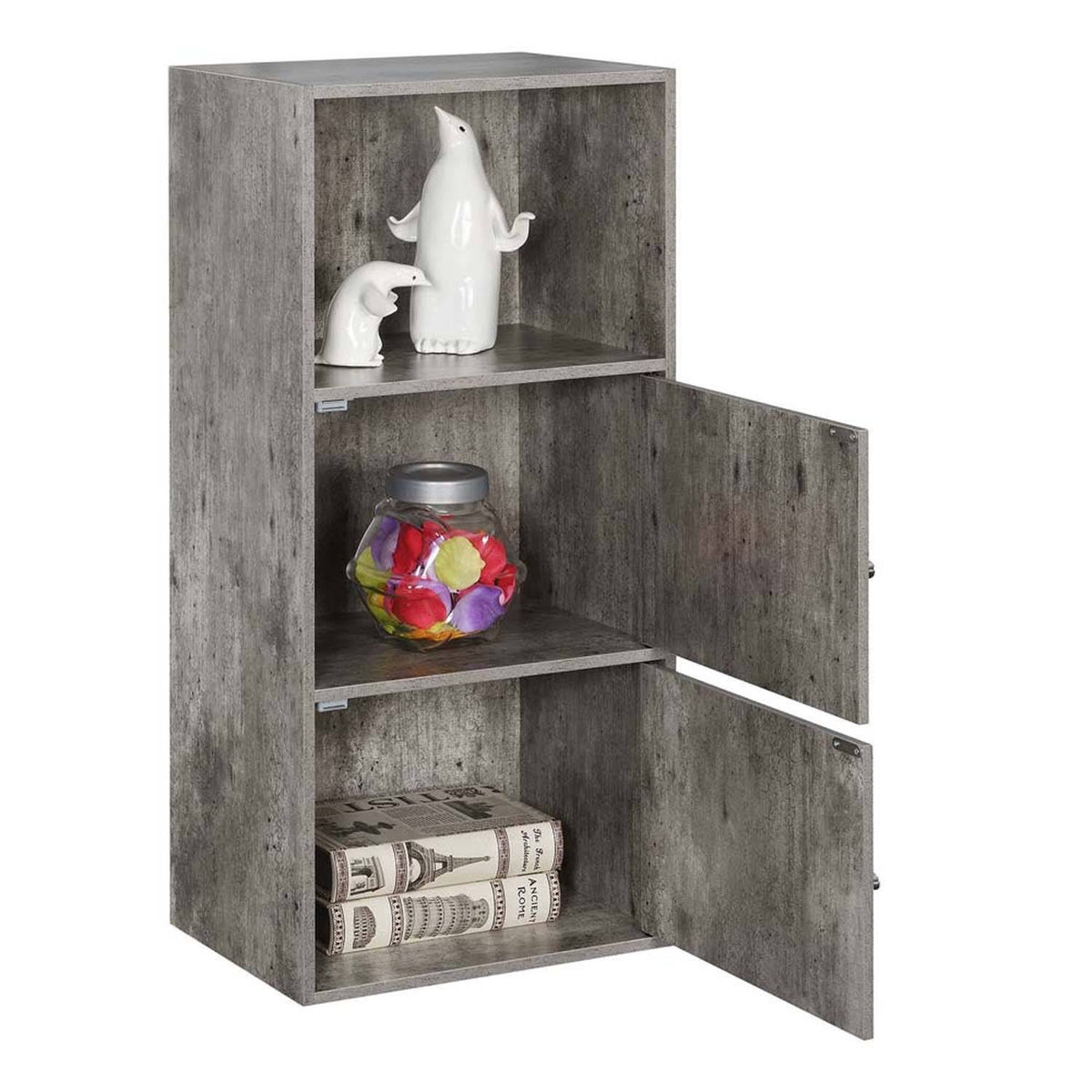 2 Door Cabinet Faux Birch K47708