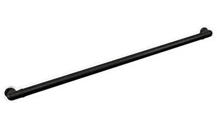 White Fine Texture Handrail Section with Return 14" Length R38125