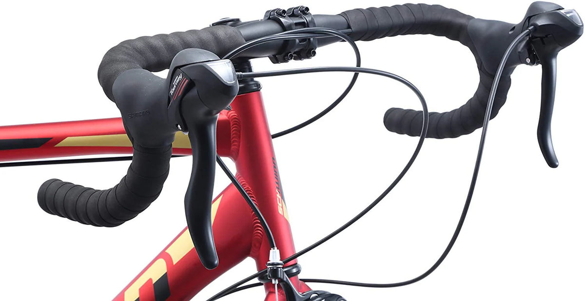 Matte Red Drop Bar Road Bicycle S687
