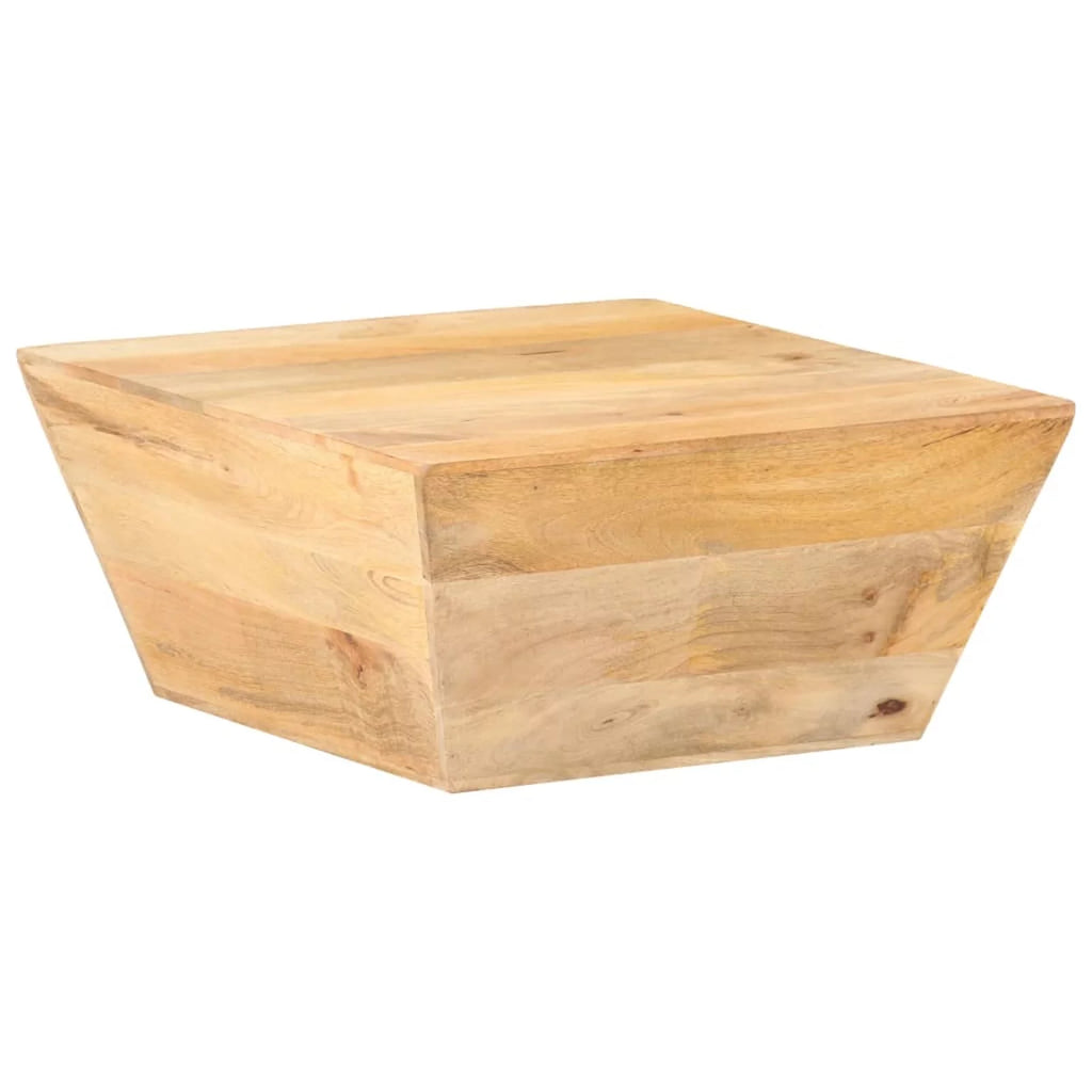 Wooden Mango Wood V-Shape Coffee Table Q253