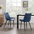 Blue Dining Chairs, Set of 2 O3543