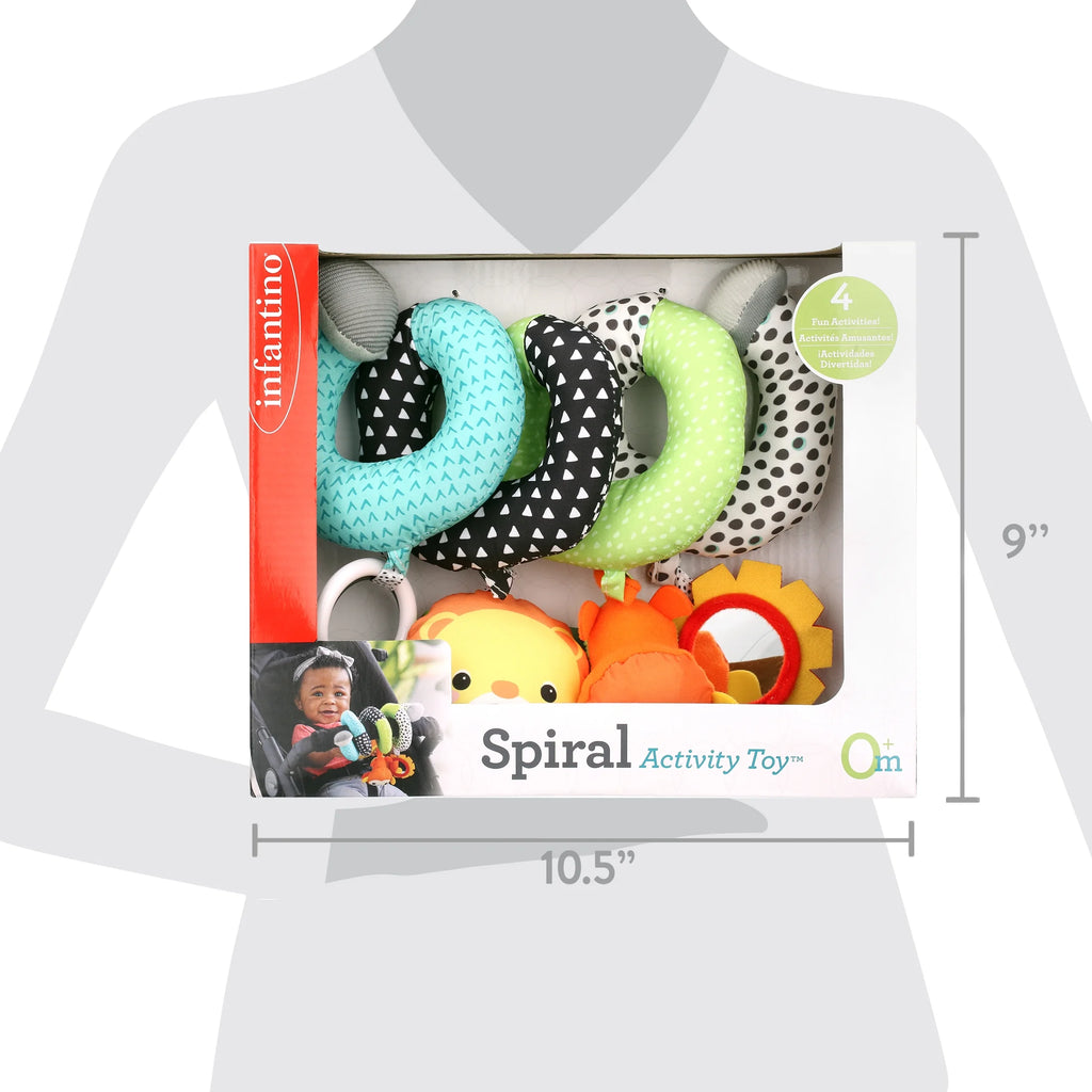 Multicolor Spiral Activity Toy U970554