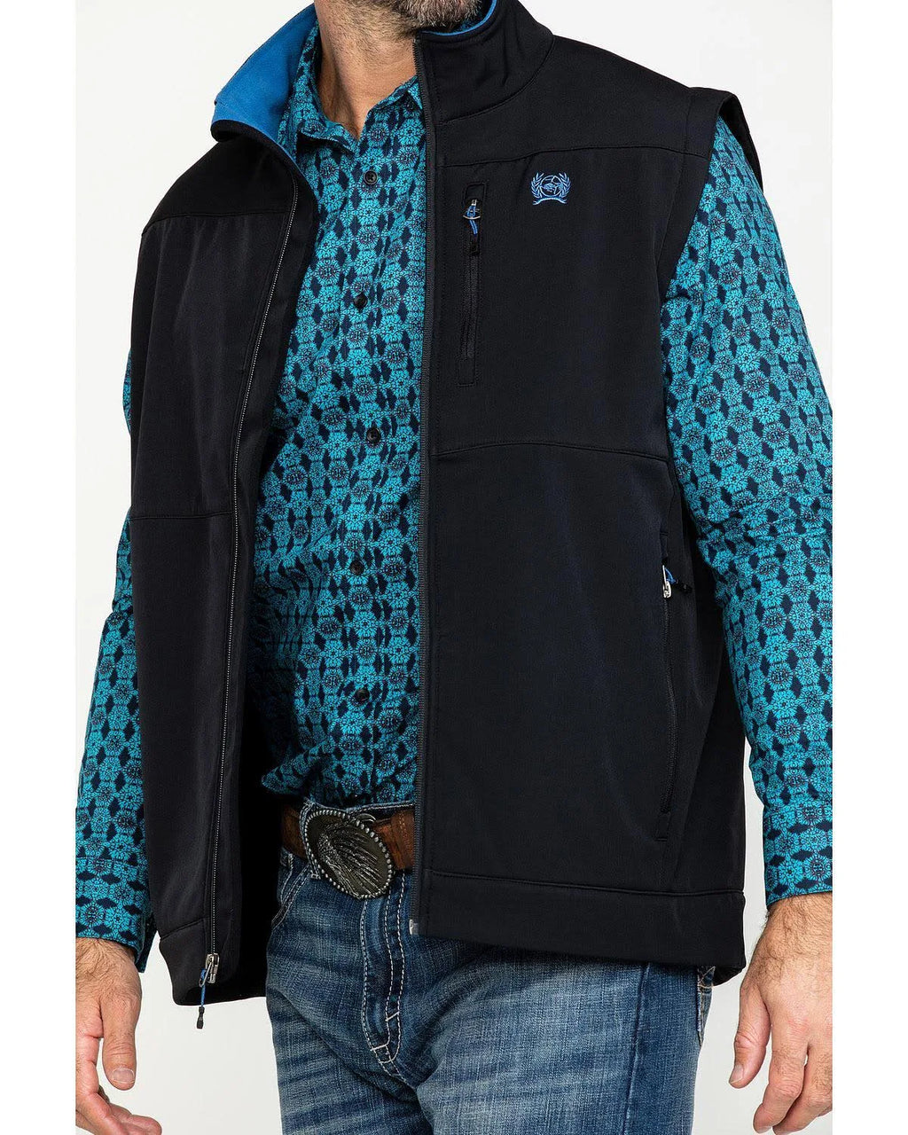 Men's Concealed Carry Bonded Vest Q66626