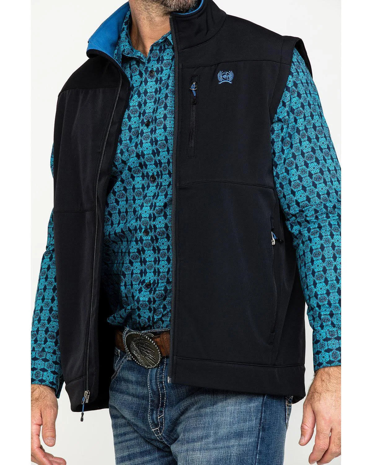 Men's Concealed Carry Bonded Vest Q66626