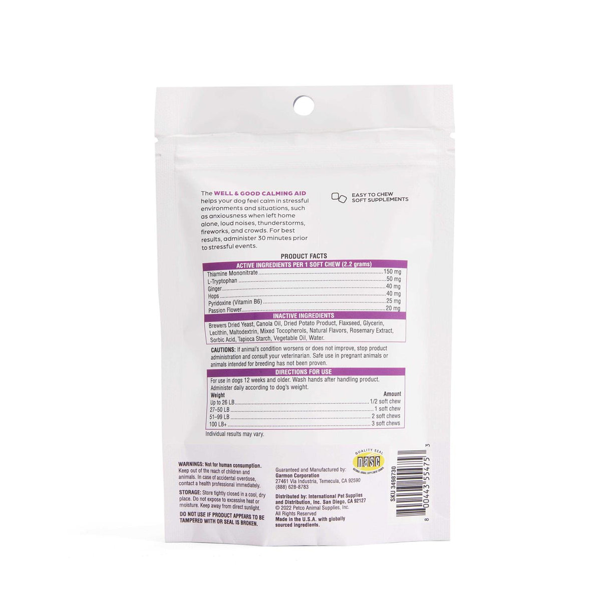 Calming Dog Chews K94837
