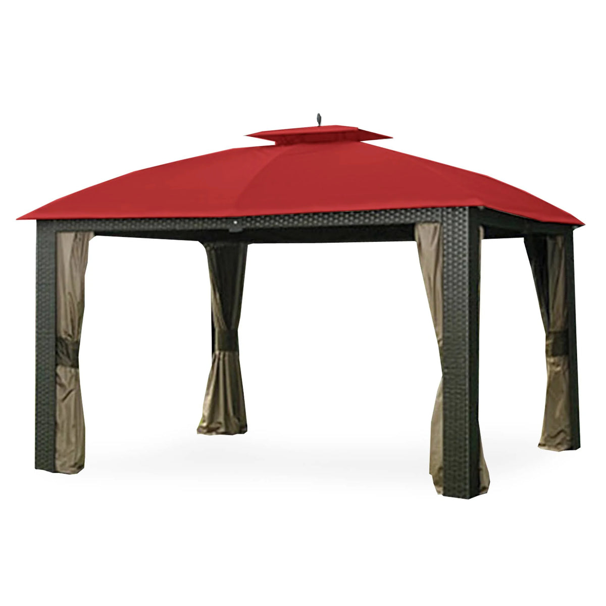 Cinnabar Replacement Canopy Top Cover for Wicker Gazebo R636441