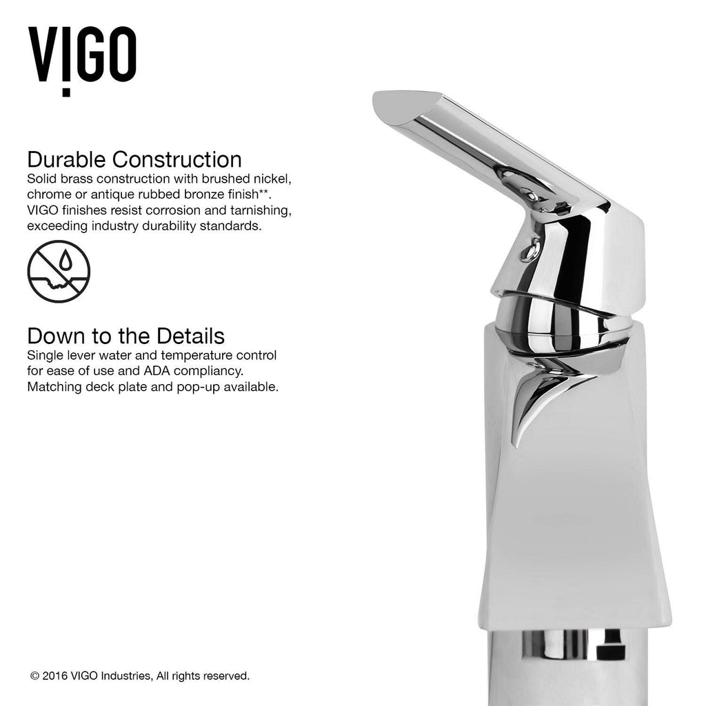 Chrome Single Hole Bathroom Faucet N2073