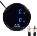 2Inch 290PSI Air Suspension Pressure Gauge with 2 Sensors H286002