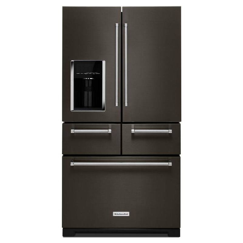 25.8 cu. ft. Black Stainless French Door Refrigerator H918597