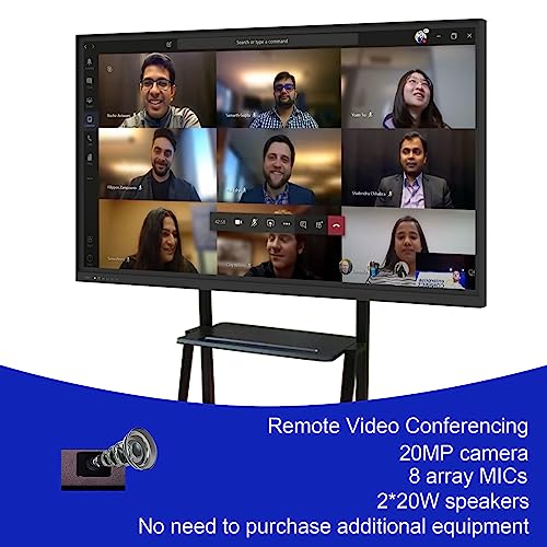 65'' Smart Digital Whiteboard 4K UHD Touchscreen Display E888