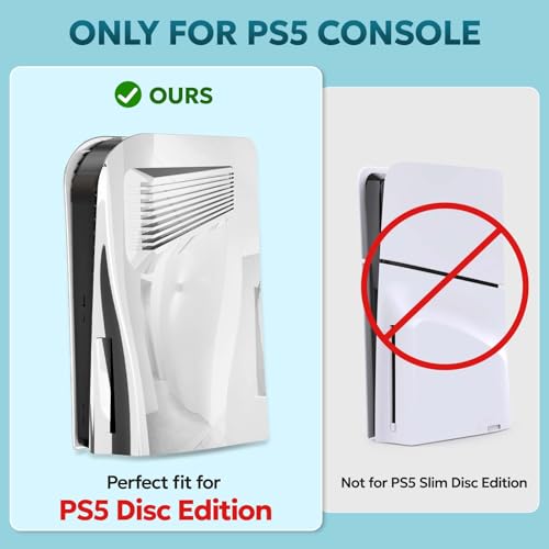 Golden Faceplate with Cooling Vents for PS5 Digital Edition K5391