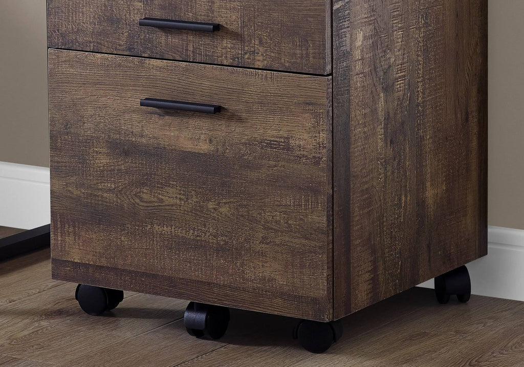 Grey Particle Board and MDF Filing Cabinet with 3 Drawers X95863