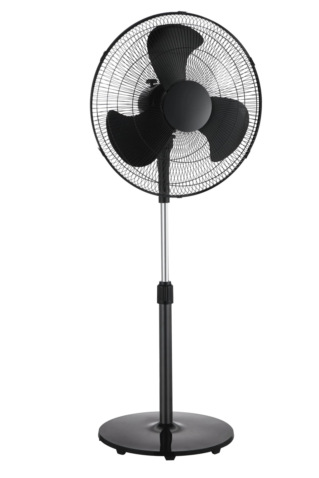 3-Speed Oscillating Pedestal Fan with Tilt Adjustable Head, Black E18295