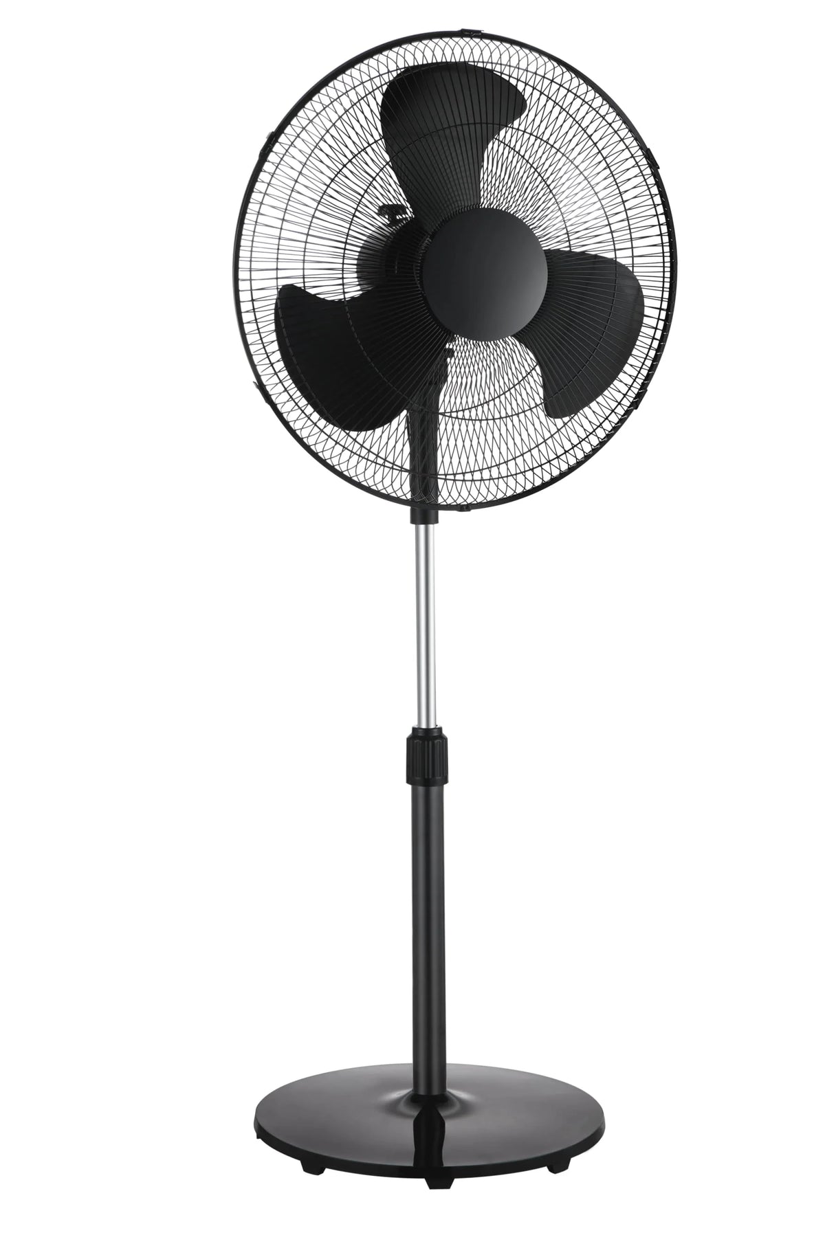 3-Speed Oscillating Pedestal Fan with Tilt Adjustable Head, Black E18295
