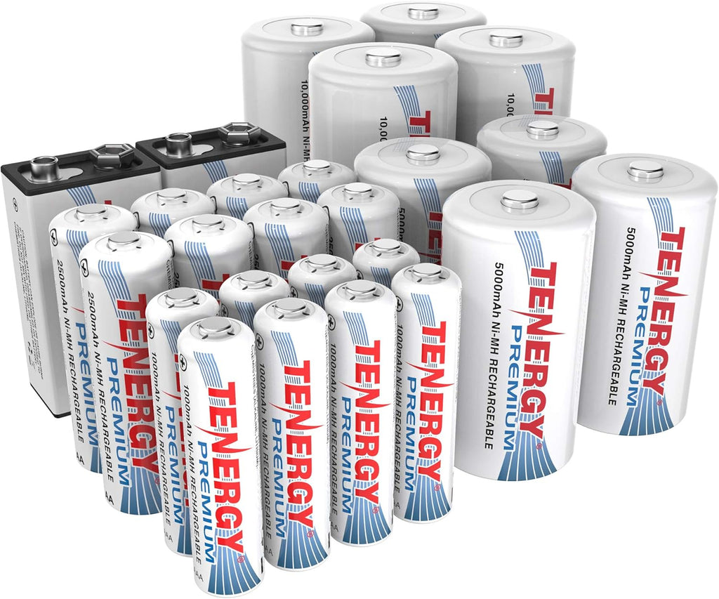 NiMH Rechargeable Battery Combo Pack, 26 Pack O1387