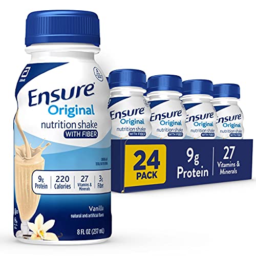 Vanilla Nutrition Shake with Fiber, 8 fl oz 24 Pack E9096