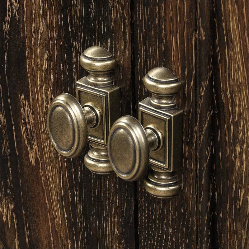 Iron Oak Storage Cabinet C9164