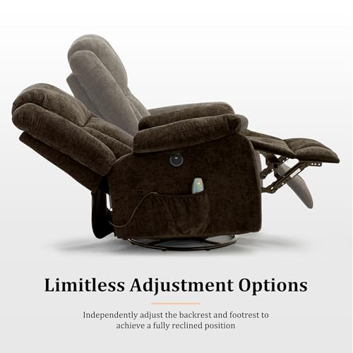Rocker Recliner Chair with Massage and Heating R14410