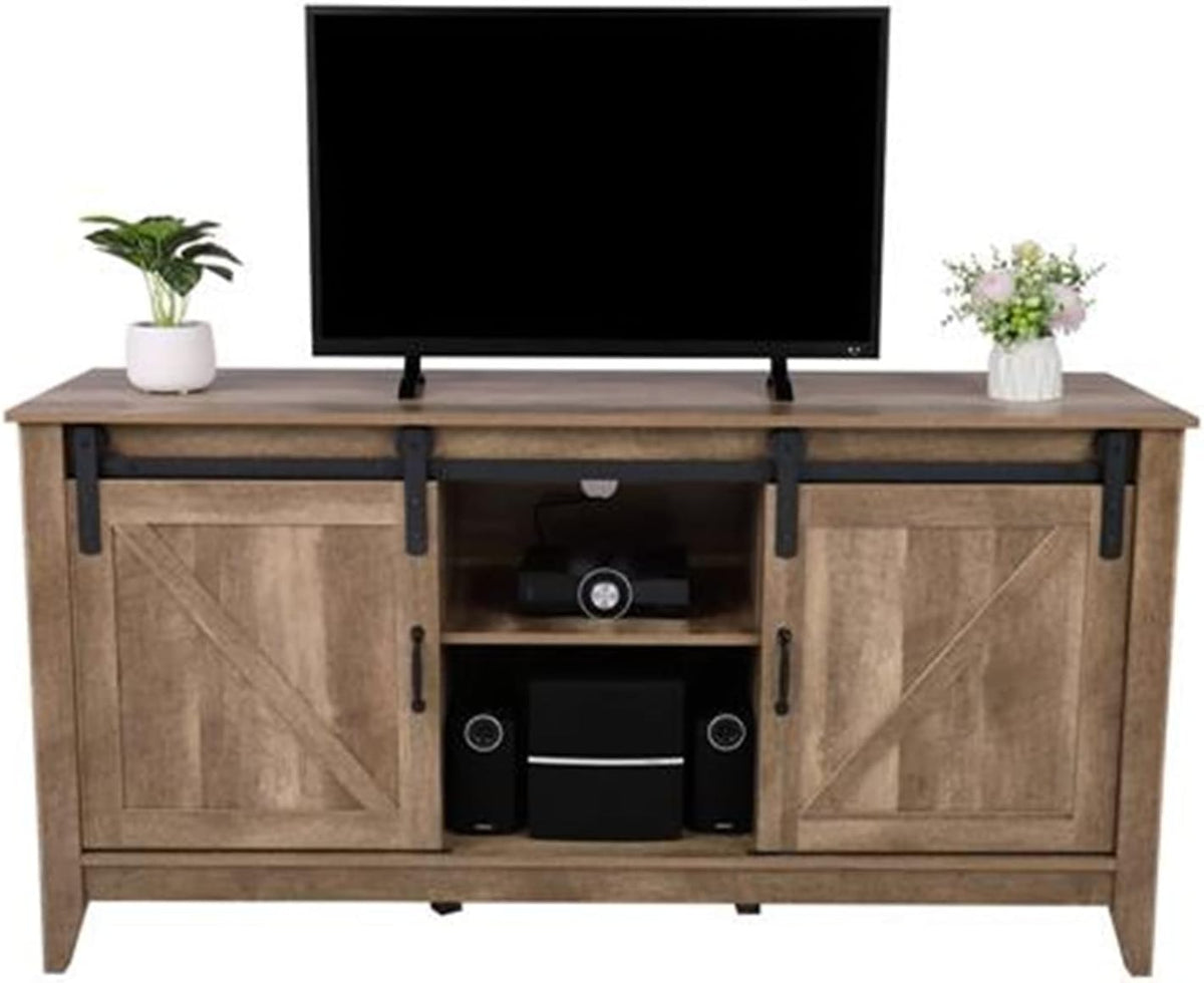 Sliding Barn Door Cabinet TV Stand S1803